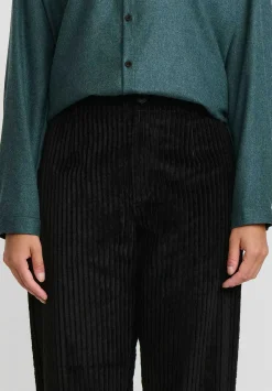 Toogood Tracer Trouser Corduroy Pants In Flint Black