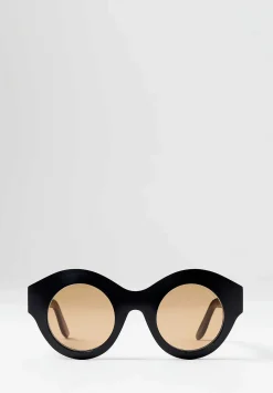 Lapima Vera Sunglasses In Natural Black Vintage