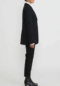 Jil Sander Virgin Wool Tailored Jacket In Black
